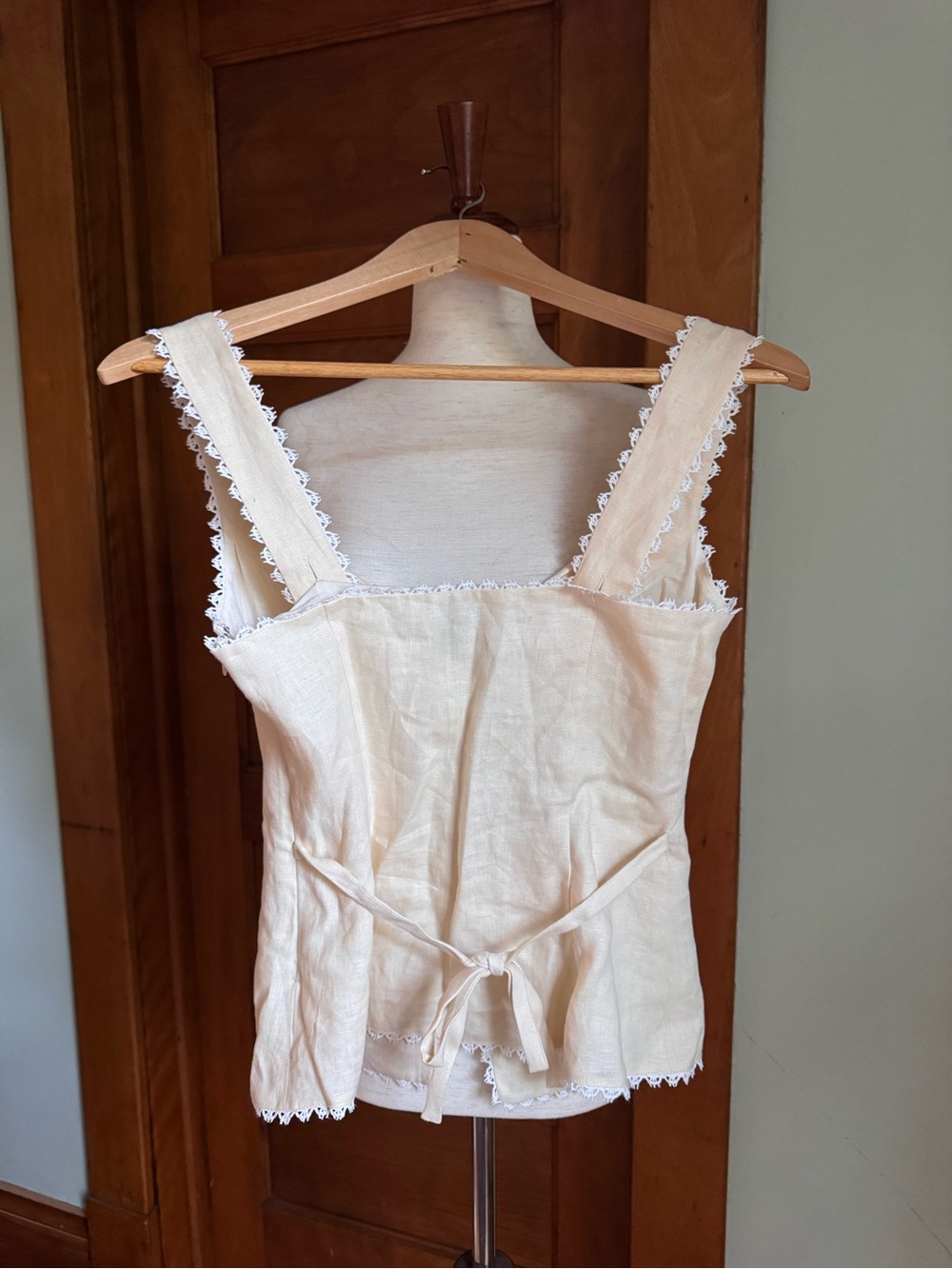 Reformation Viola Linen Top - Picture 3 of 3